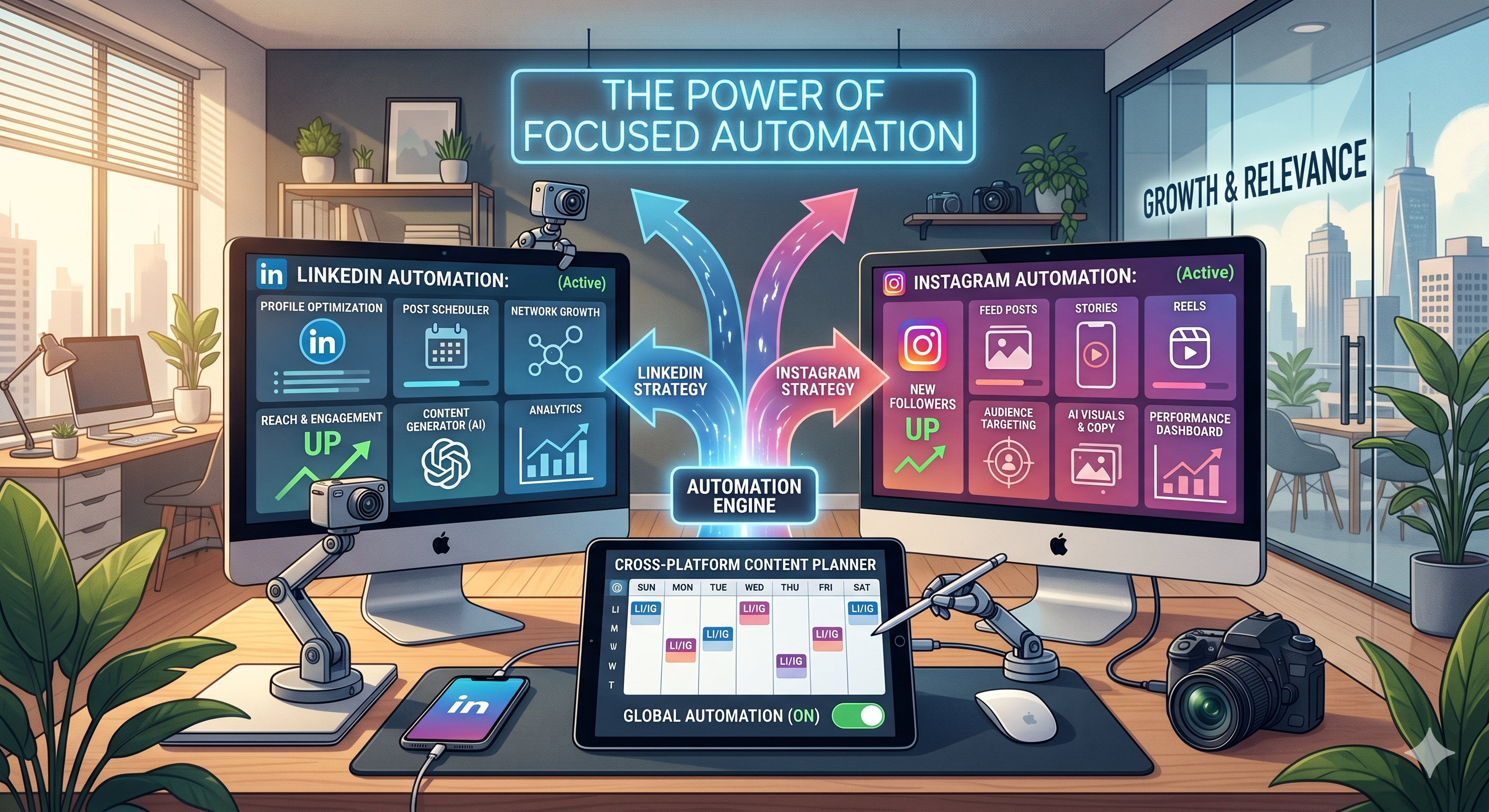 AI-Powered Social Media Content Automation